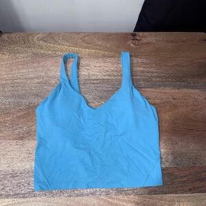 Lululemon Align blue tank